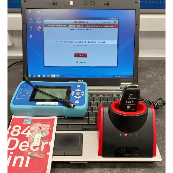 KEYLINE Decryptor MINI 884 + Laptop + KD900 Gratis!!!