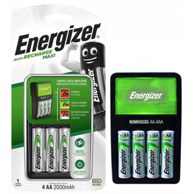 Ładowarka Energizer i akumulatory Energizer - 2000mAh - AA - HR6 - 4 szt.