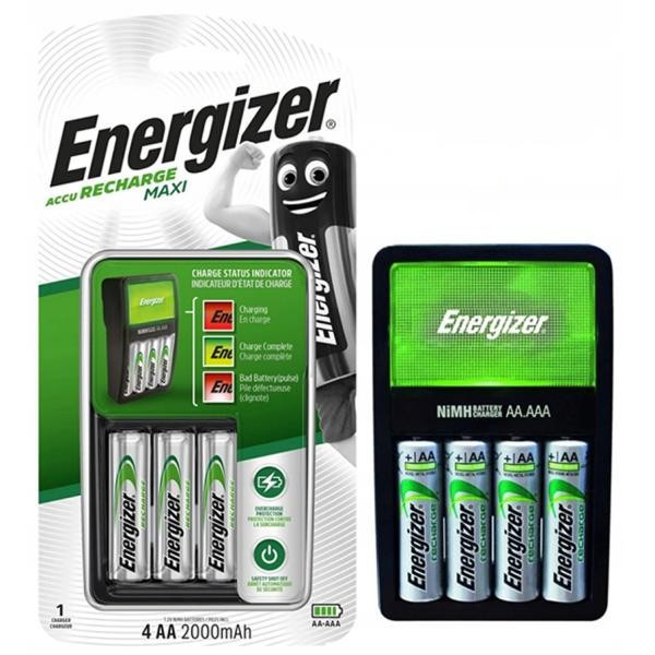 Ładowarka Energizer i akumulatory Energizer - 2000mAh - AA - HR6 - 4 szt.