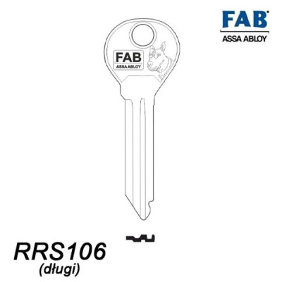 Mieszkaniowy 232 - klucz surowy - FAB RRS106 długi