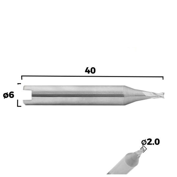 Frez 135 - W114M - 2,0 mm - WIDIA