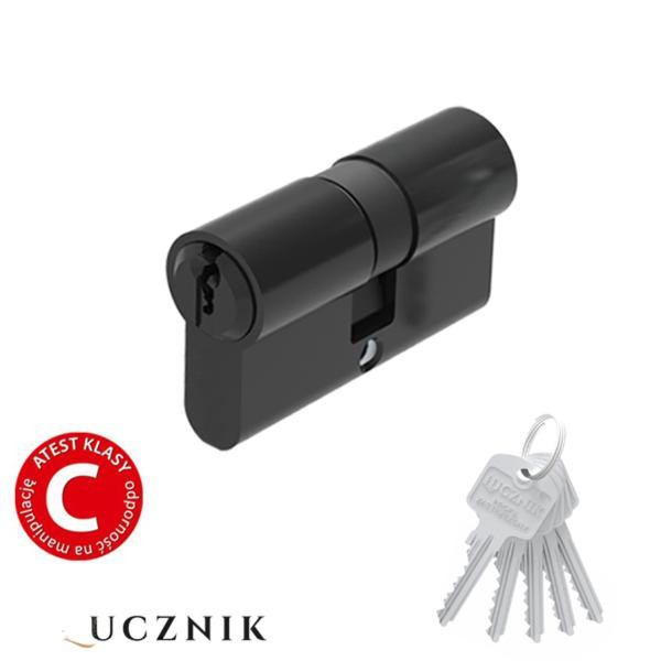 Wkładka Łucznik 512 - E8 profil D 35/45 - czarna anoda