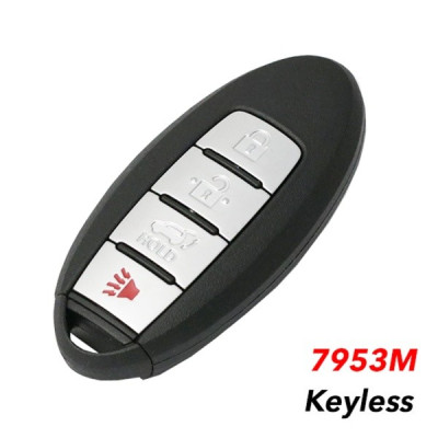 Nissan 084 - klucz surowy - pilot