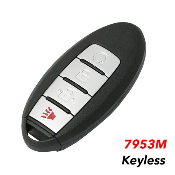 Nissan 086 - klucz surowy - pilot