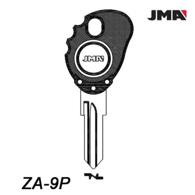 JMA 661 - klucz surowy - ZA-9P niebieski