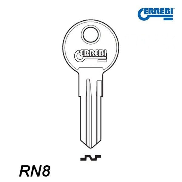 Errebi 027 - klucz surowy - RN8