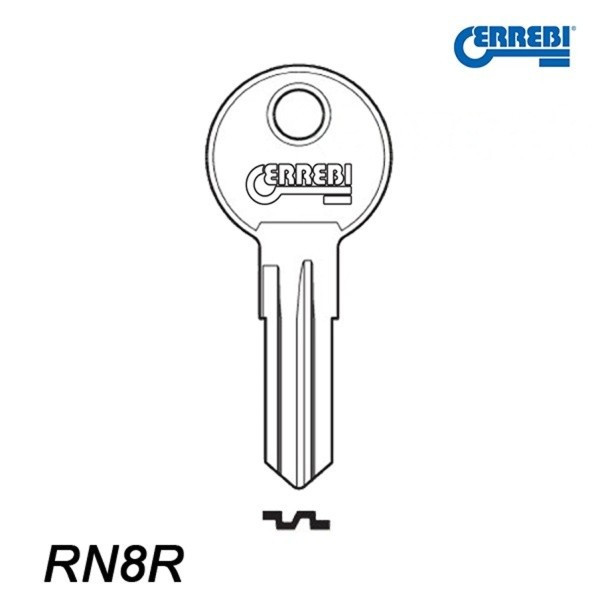 Errebi 028 - klucz surowy - RN8R