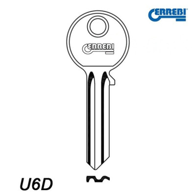Errebi 037 - klucz surowy - U6D