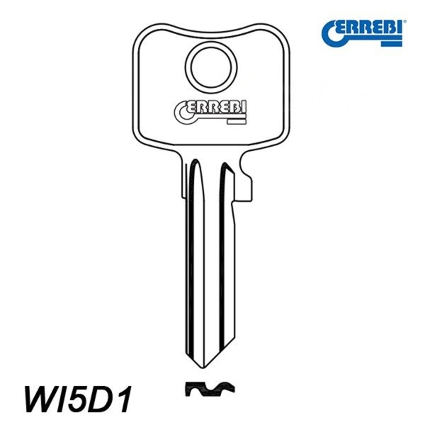 Errebi 040 - klucz surowy - WI5D1