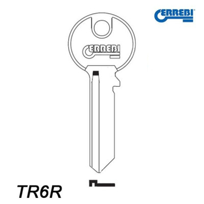 Errebi 043 - klucz surowy - TR6R