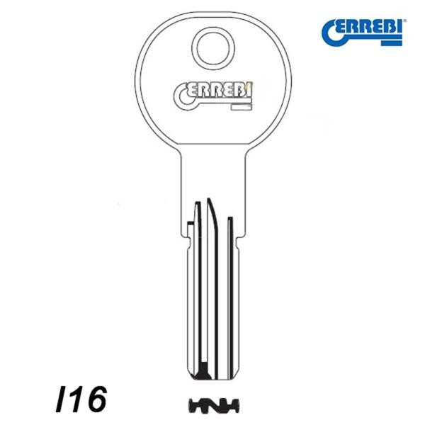 Errebi 045 - klucz surowy - I16