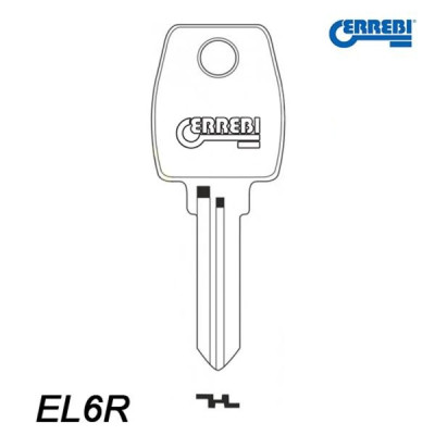 Errebi 044 - klucz surowy - EL6R