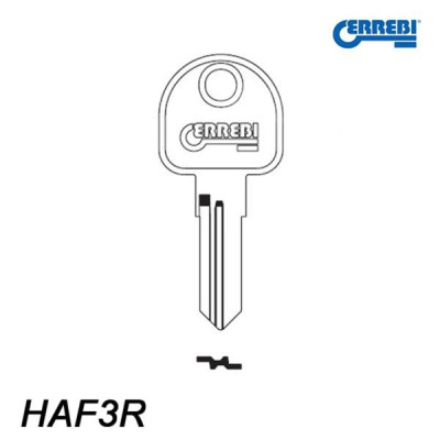 Errebi 058 - klucz surowy - HAF3R