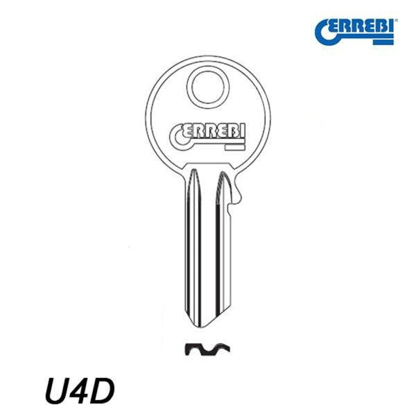 Errebi 070 - klucz surowy - U4D