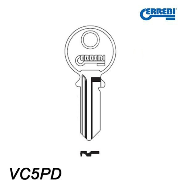 Errebi 073 - klucz surowy - VC5PD