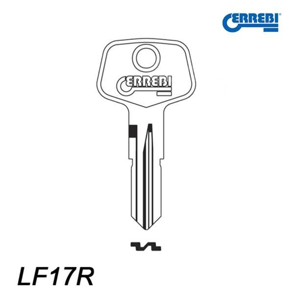 Errebi 084 - klucz surowy - LF17R