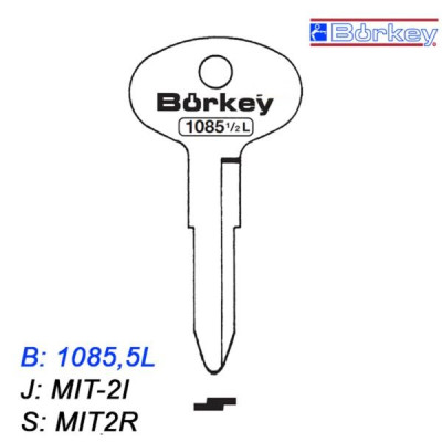 KMB012 - klucz surowy - Borkey 1085,5L
