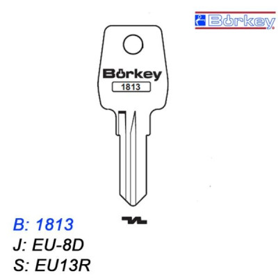 KMB033 - klucz surowy - Borkey 1813