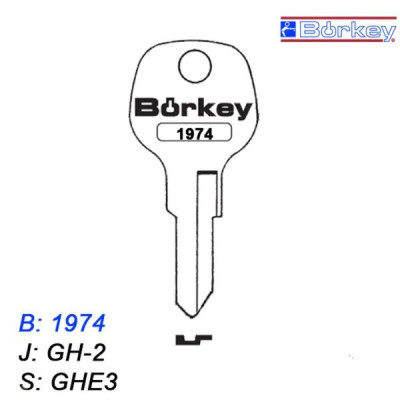 KMB048 - klucz surowy - Borkey 1974