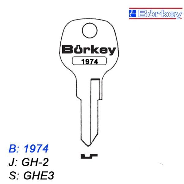 KMB048 - klucz surowy - Borkey 1974