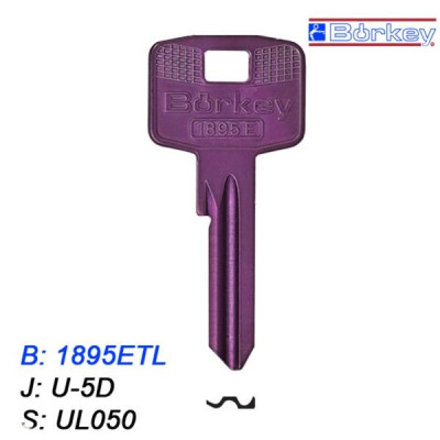 KMB062 - klucz surowy - Borkey 1895ETL