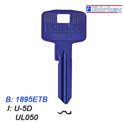 KMB060 - klucz surowy - Borkey 1895ETB