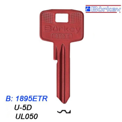 KMB064 - klucz surowy - Borkey 1895ETR