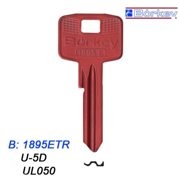 KMB064 - klucz surowy - Borkey 1895ETR