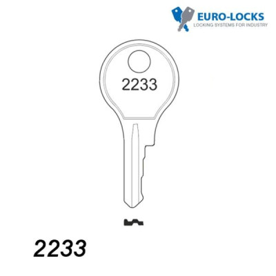 Mieszkaniowy 013 - klucz surowy - Euro-Locks serii 2233