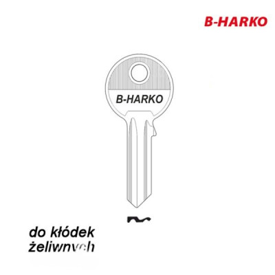 Mieszkaniowy 079 - klucz surowy - B-Harko do kłódek 30mm i 40mm