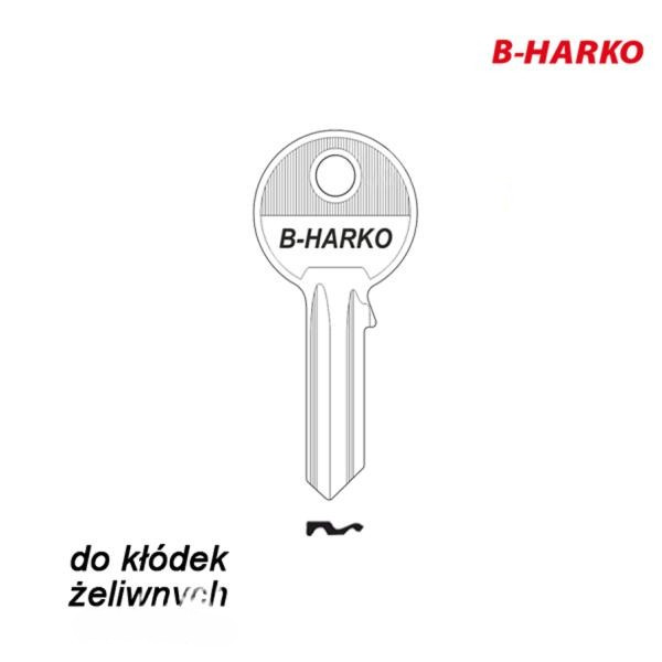 Mieszkaniowy 079 - klucz surowy - B-Harko do kłódek 30mm i 40mm