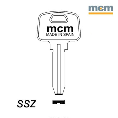 Mieszkaniowy 085 - klucz surowy mosiężny - MCM 1511S - SSZ