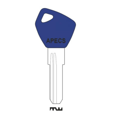 Mieszkaniowy 130 - klucz surowy mosiężny - APECS nawiercany