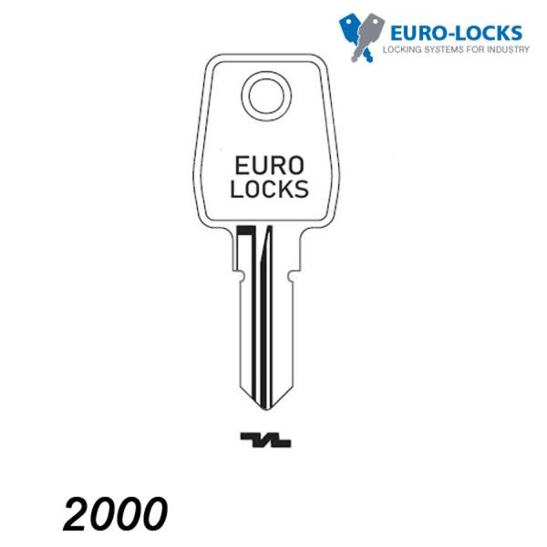 Mieszkaniowy 141 - klucz surowy - Euro-Locks serii 2000