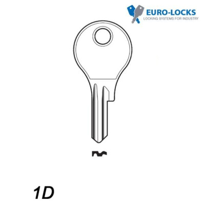 Mieszkaniowy 146 - klucz surowy - Euro-Locks serii 1D