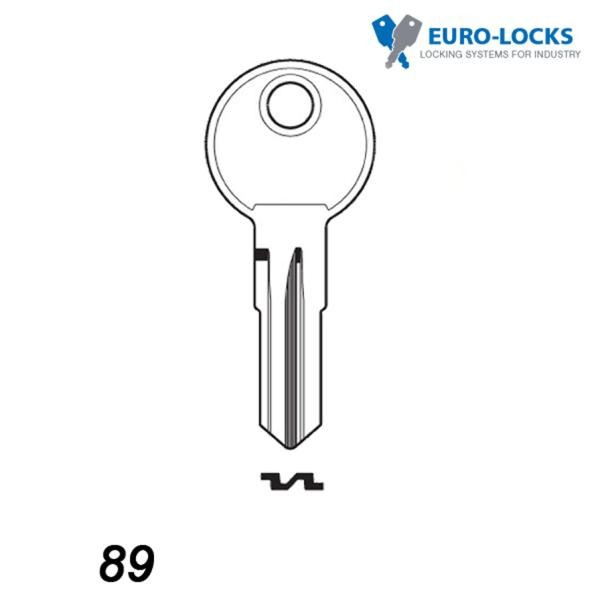 Mieszkaniowy 148 - klucz surowy - Euro-Locks serii 89