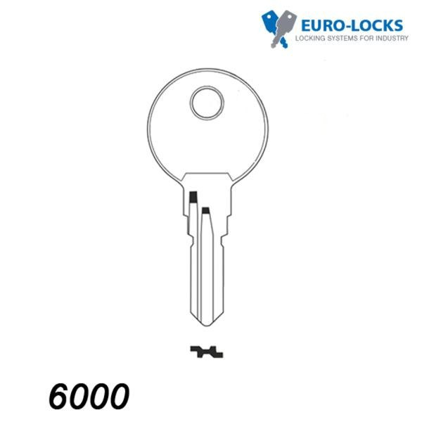 Mieszkaniowy 149 - klucz surowy - Euro-Locks serii 6000