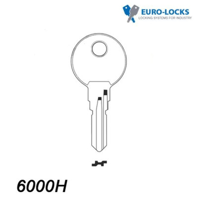 Mieszkaniowy 150 - klucz surowy - Euro-Locks serii 6000H