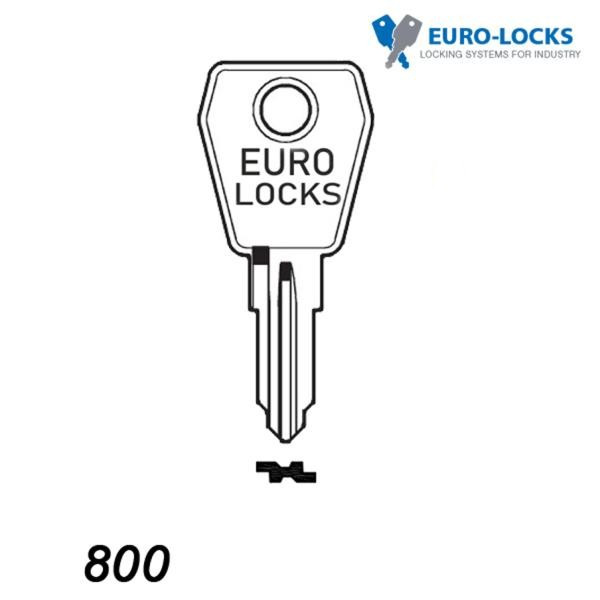 Mieszkaniowy 151 - klucz surowy - Euro-Locks serii 800