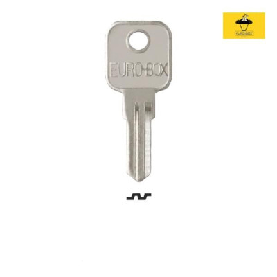 Mieszkaniowy 237 - klucz surowy - Euro-Box do zamka Q004