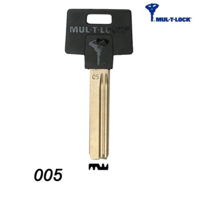 Mul-T-Lock 005 - klucz surowy