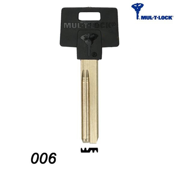 Mul-T-Lock 006 - klucz surowy