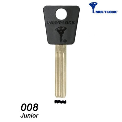 Mul-T-Lock 008 Junior - klucz surowy