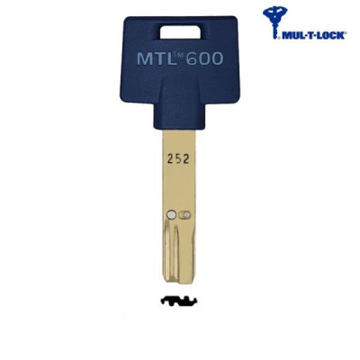 Mul-T-Lock 252+ - MTL600 - klucz surowy