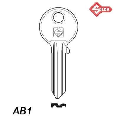 Silca 001 - klucz surowy - AB1
