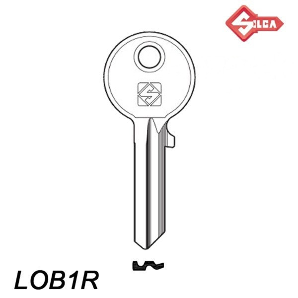 Silca 014 - klucz surowy - LOB1R