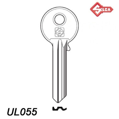 Silca 026 - klucz surowy - UL055