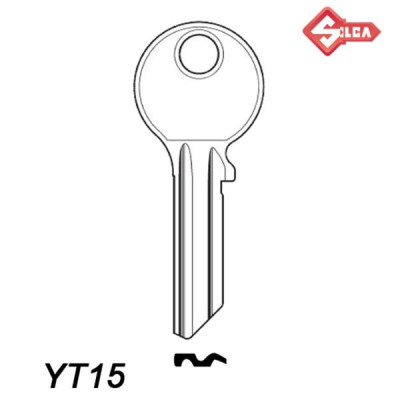 Silca 030 - klucz surowy - YT15