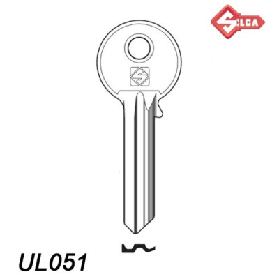 Silca 033 - klucz surowy - UL051