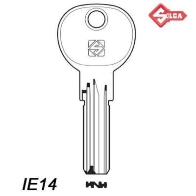 Silca 039 - klucz surowy - IE14
